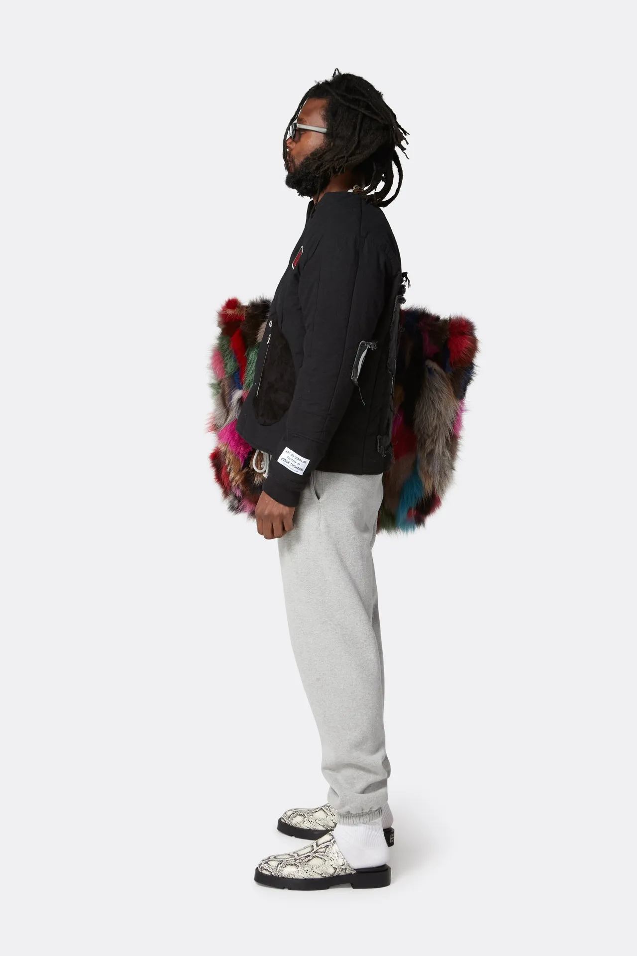 GALLERY DEPT. ENGLISH LOGO SWEAT PANTS E English basic logo sweatpants Vintage washed trousers floral gray S-XL